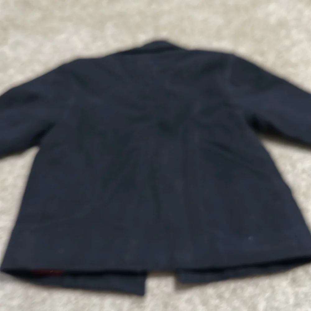 Gymboree Black Wool Blend Pea Coat 18-24 Months